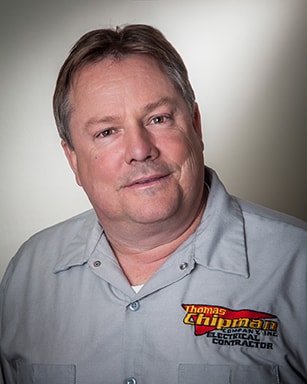 Thomas Chipman, founder and owner of Thomas Chipman Electric